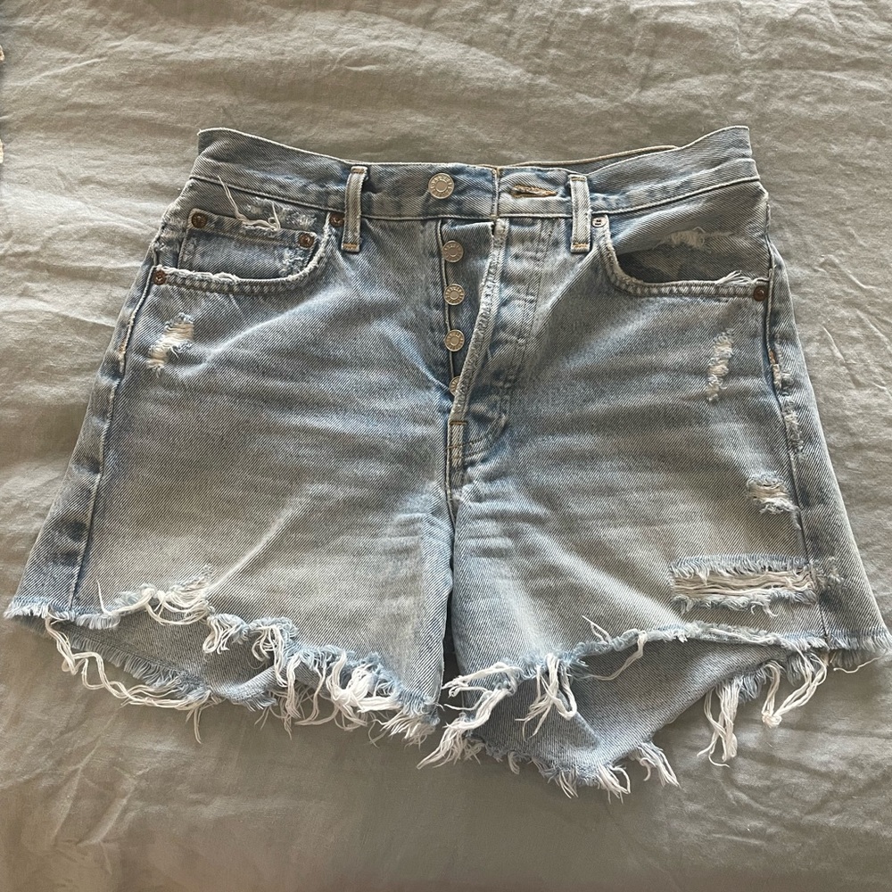 Agolde Parker Long shorts in Swapmeet